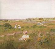 William Merrit Chase Shinnecock Long Island oil painting